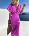 Rochie - cod 352336 - ciclamă
