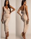 Rochie - cod 72896 - bej