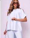 Bluza - cod 80318 - alb