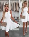 Rochie - cod 90776 - alb