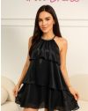 Rochie - cod 67365 - negru