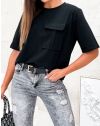 Tricou - cod 56610 - negru