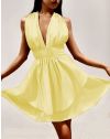 Rochie - cod 26586 - galben
