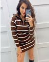 Rochie - cod 81999 - maro