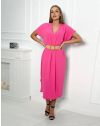Rochie - cod 55830 - ciclamă