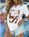 Tricou - cod 60056 - alb