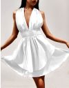 Rochie - cod 26586 - alb