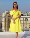 Rochie - cod 25080 - galben