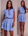 Rochie - cod 91636 - cer albastru