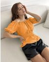 Bluza - cod 64676 - portocaliu