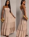 Rochie - cod 72746 - bej