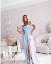Rochie - cod 63726 - cer albastru