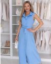 Rochie - cod 89656 - cer albastru