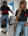 Tricou - cod 100667 - negru