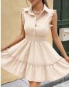 Rochie - cod 77686 - ecru