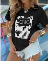 Tricou - cod 60056 - negru