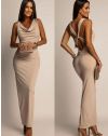 Rochie - cod 64696 - bej