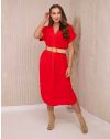 Rochie - cod 55830 - rosu
