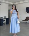 Rochie - cod 72656 - cer albastru