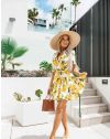 Rochie - cod 90766 - multicolor