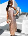 Rochie - cod 91590 - bej