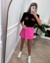 Tricou - cod 56866 - negru