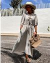 Rochie - cod 63044 - ecru