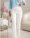 Pantaloni - cod 56786 - alb