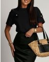 Tricou - cod 100051 - negru