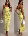 Rochie - cod 63836 - galben