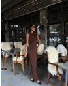 Rochie - cod 25030 - maro