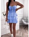 Rochie - cod 367856 - cer albastru