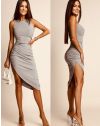 Rochie - cod 72886 - gri