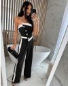 Salopete - cod 25062 - negru