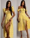 Rochie - cod 90836 - galben