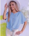 Bluza - cod 17675 - albastru deschis