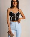 Top - cod 20906 - negru