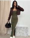 Rochie - cod 63786 - maro