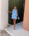 Rochie - cod 67365 - cer albastru