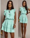 Rochie - cod 91636 - mentă